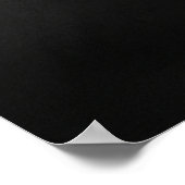 Poster Minimalist Black Cat Art Print (Coin)