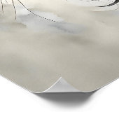 Poster Minimalist Black Cat Art Print Elegant Wall Decor (Coin)