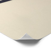 Poster Minimalist Black Cat Flower  (Coin)