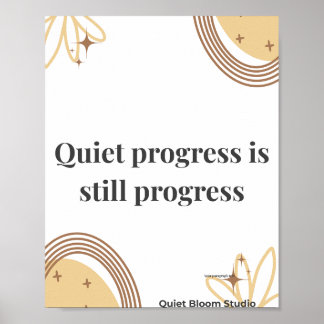 Poster Minimalist Motivation Quote