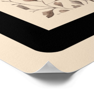 Poster Minimalist Oasis Floral Pattern Art Canvas Print