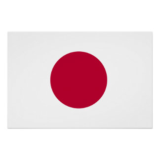 Poster Minimalist Red Circle Design