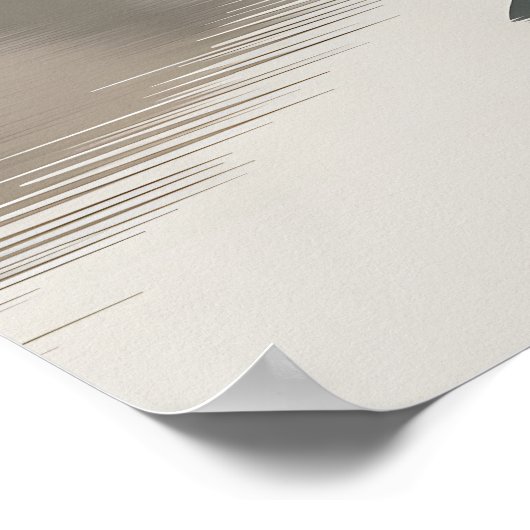 Poster Minimalist River (Coin)