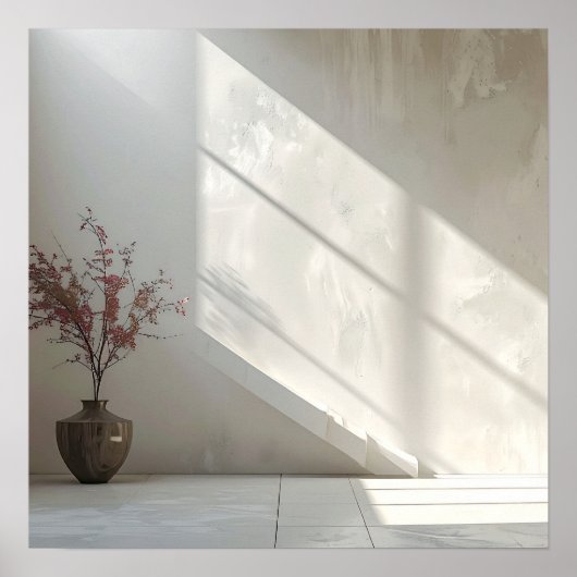 Poster Minimalist room (Devant)