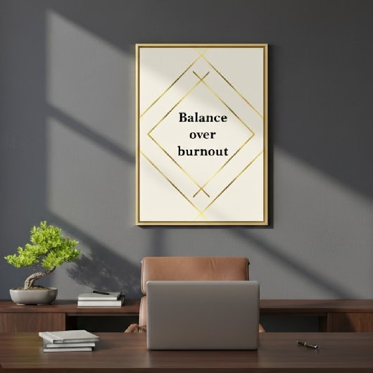 Poster Minimalist Wall Art Neutral Office Print Wall Art