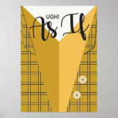 Poster minimaliste Clueless (Devant)