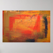 Poster minimaliste d'art Abstrait (Devant)