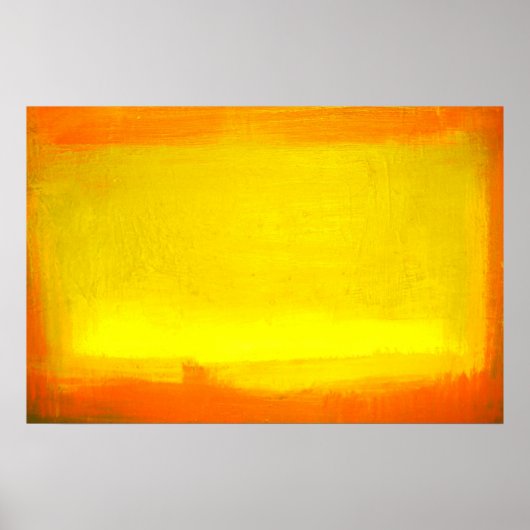 Poster minimaliste d'art Abstrait moderne (Devant)