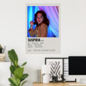 Poster Minimaliste de la suspension (Bureau à domicile)