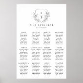 Poster minimaliste en fleurs de cerisier (Devant)