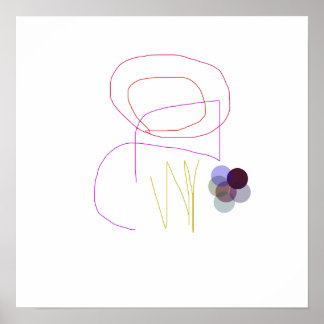 Poster Minimaliste et géométrique