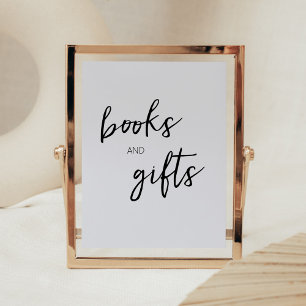 Poster Minimaliste Hello Baby Livres et cadeaux modernes