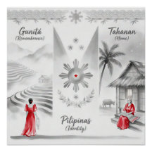 Minimaliste Lavis à l'encre philippin
