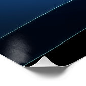 Poster Minimaliste lune (Coin)