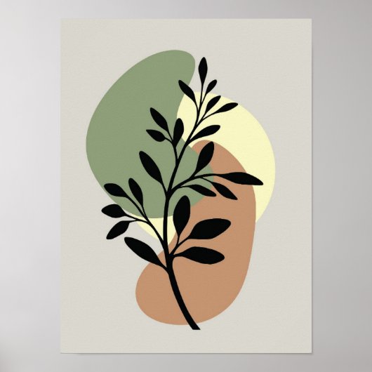 Poster Minimaliste moderne (Devant)
