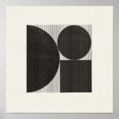 Poster minimaliste Objet 02 (Devant)