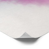 Poster Minimaliste Pont Brumeux (Coin)