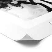 Poster Minimalistic Script Ace of Spades Couple Photo (Coin)