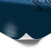 Poster minimalistic sunflower (Coin)