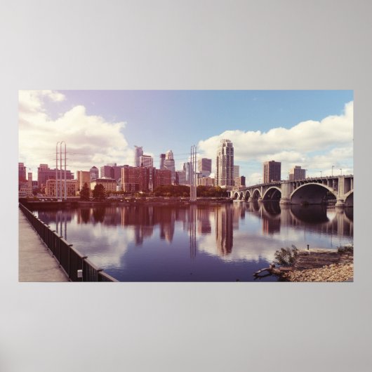 Poster Minneapolis Minnesota (Devant)