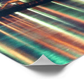 Poster Minneapolis Skyline la nuit (Coin)