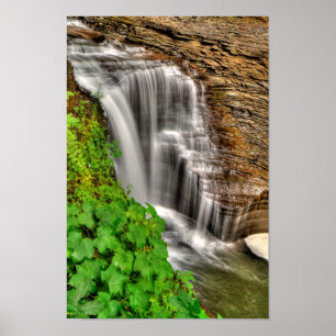 Poster Minneheha Falls, Watkins Glen, New York