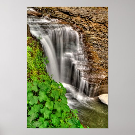 Poster Minneheha Falls, Watkins Glen, New York (Devant)