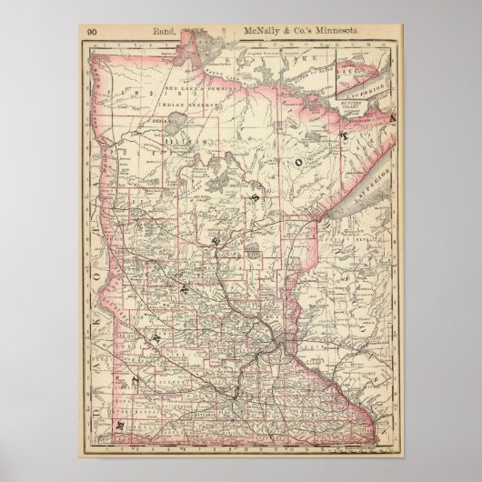 Poster Minnesota (Devant)