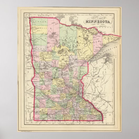 Poster Minnesota 8 (Devant)