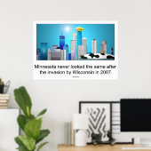 Poster Minnesota après l'invasion du Wisconsin ;) (Bureau à domicile)