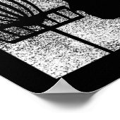 Poster Minnesota Disc Golf State With Basket Distressed G (Coin)