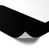 Poster Minnesota en blanc et noir (Coin)