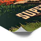 Poster Minnesota Forêt nationale supérieure V01 (Coin)