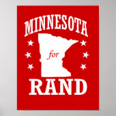 POSTER MINNESOTA POUR RAND PAUL (Devant)