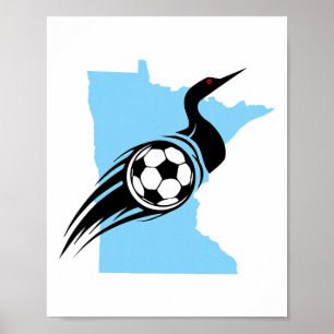 Poster Minnesota Soccer Loon