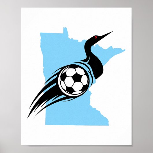 Poster Minnesota Soccer Loon  (Devant)
