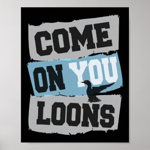 Poster Minnesota Soccer Loon - Allez les fous