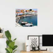 Poster Minorque, Baléares, Espagne (Bureau à domicile)