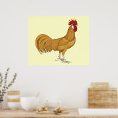 Poster Minorque : Rooster Buff (Cuisine)