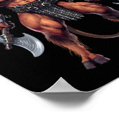 Poster Minotaure mythologique grecque (Coin)