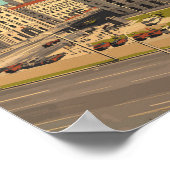 Poster Minsk Belarus Illustration Voyage Art Vintage (Coin)