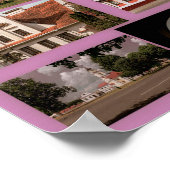 Poster Minsk Mir Brest Architecture Bélarus (Coin)