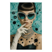 Poster Mint monogram (Devant)