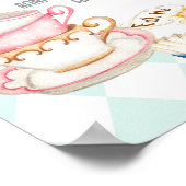 Poster Mint Tea Party Alice ONEderland milestone stat  (Coin)