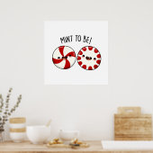 Poster Mint To Be Funny Sweet Candy Pun (Cuisine)