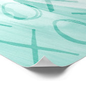 Poster Mint XOXO Love (Coin)