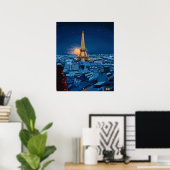 Poster Minuit dans Paris (Bureau à domicile)