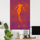 Poster Minuscule danseur (Bureau à domicile)