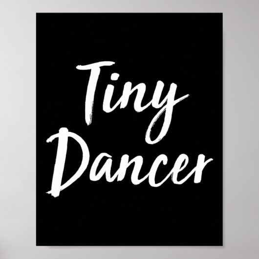Poster Minuscule danseur - (Devant)