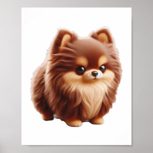 Poster Minuscule Mais Puissant - Chihuahua Attitude T-Shi